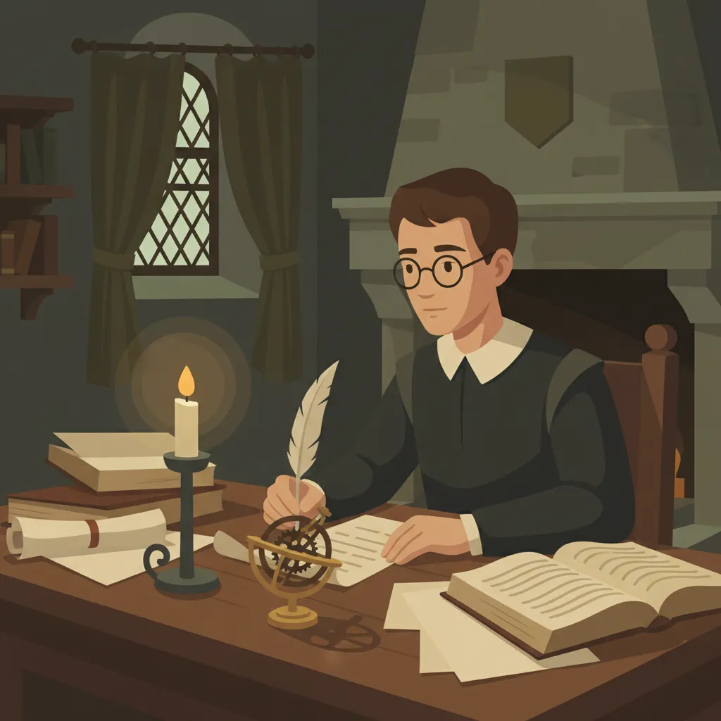 가난한 수학 선생님, 밤하늘을 올려다보다