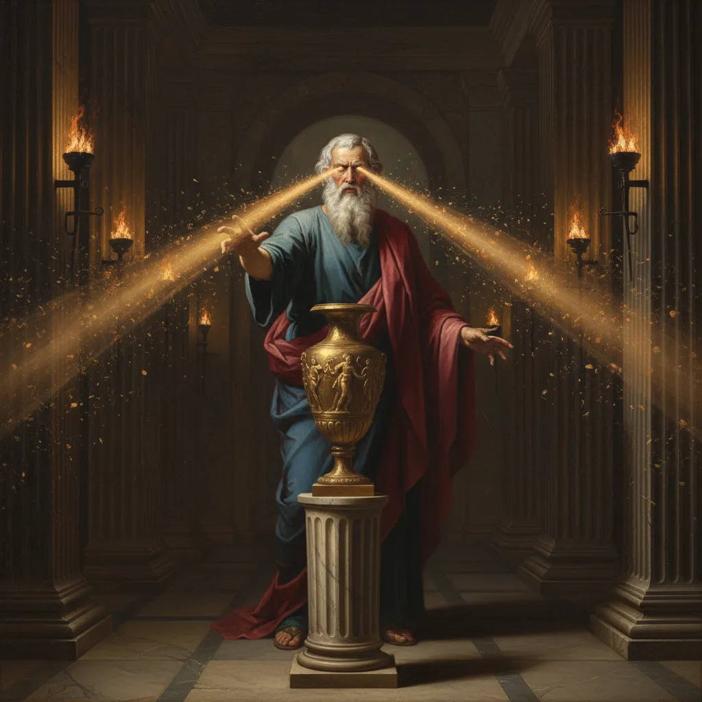 눈에서 레이저가 나온다고요?