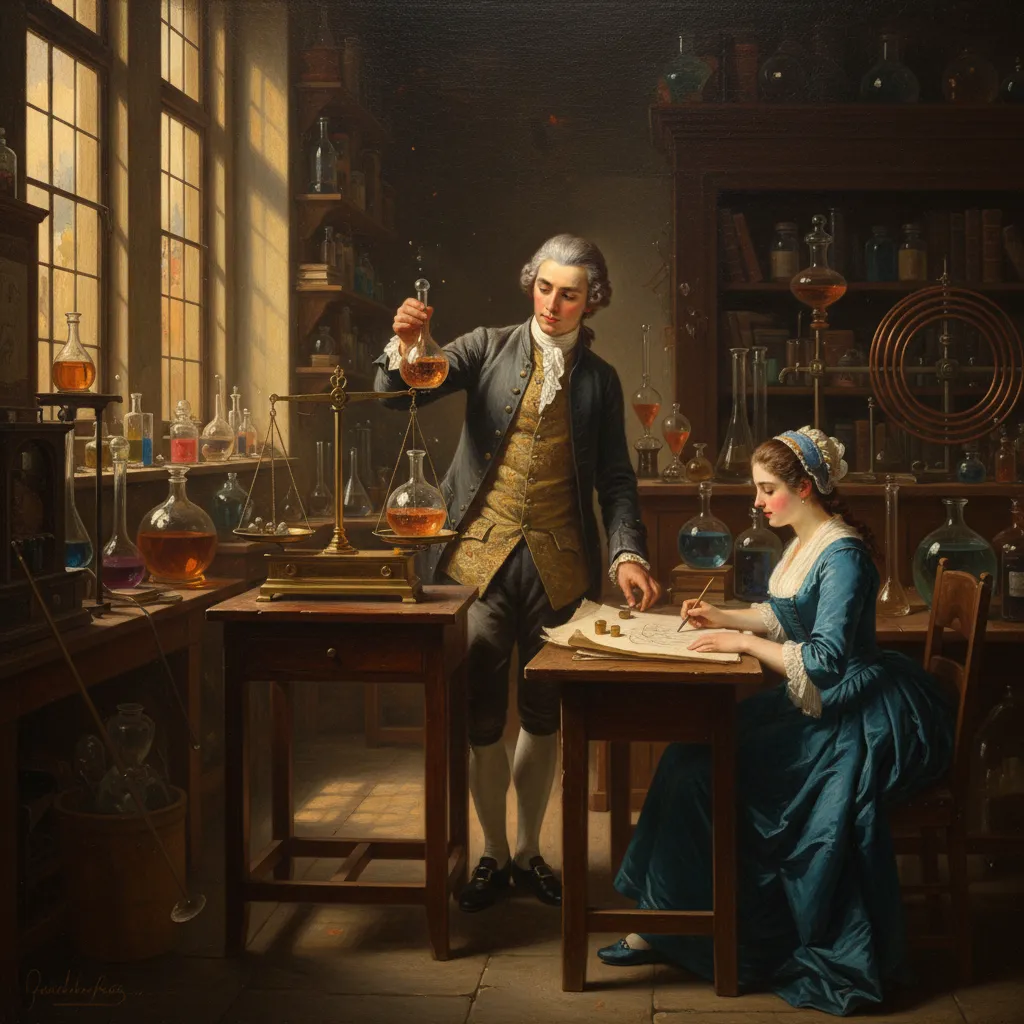 저울 위의 혁명 — 라부아지에의 실험