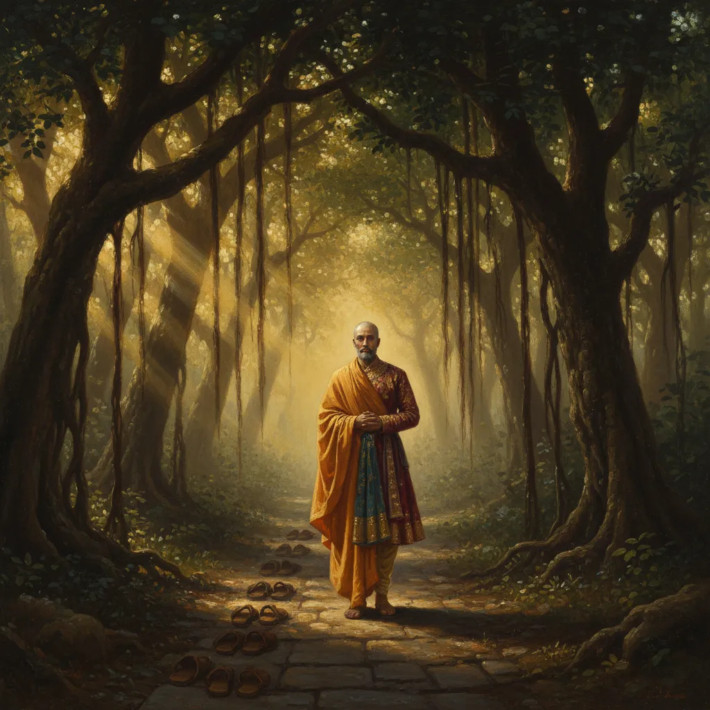 ## 일곱 번 승복을 입고 일곱 번 벗었다