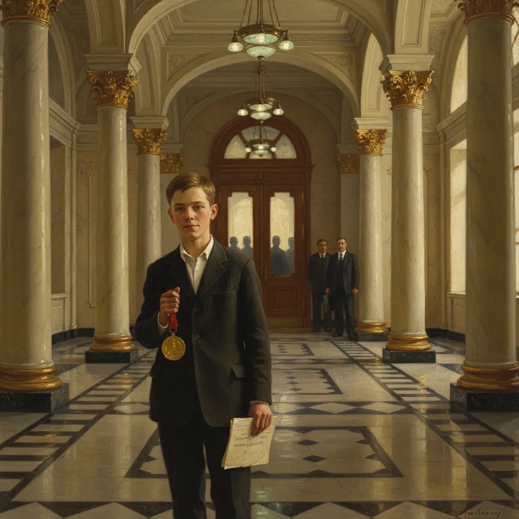 ## 16세 소년은 만점을 받았지만 세상은 그에게 만점을 주지 않았다