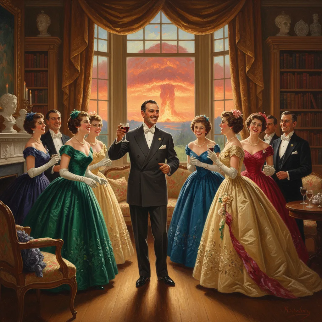 파티를 사랑한 남자가 인류를 끝낼 폭탄을 설계했다