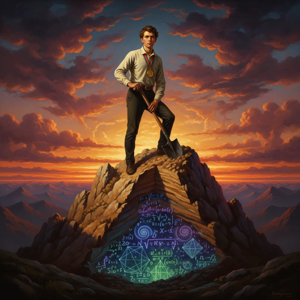 ## 30세에 수학계의 노벨상을 받고도 그가 멈추지 않은 이유