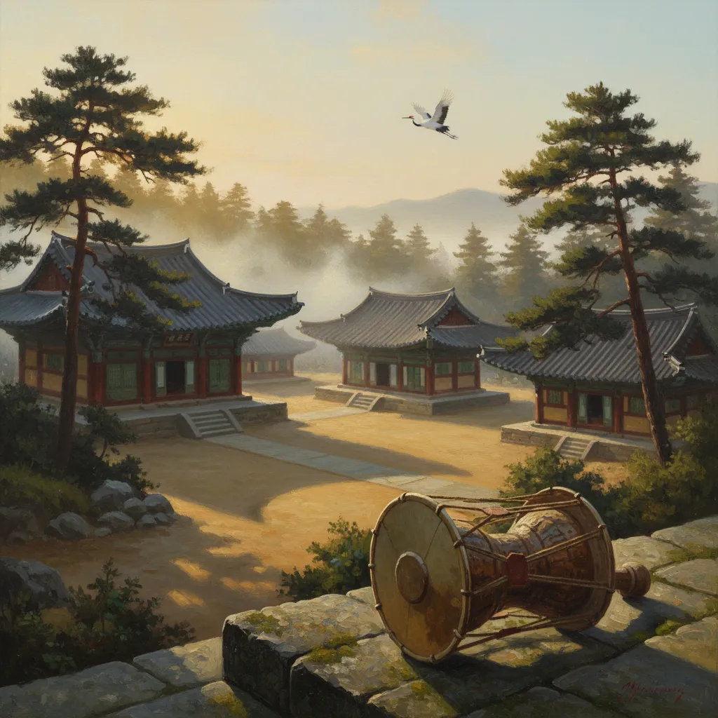 800년 뒤에도 울리는 목탁소리