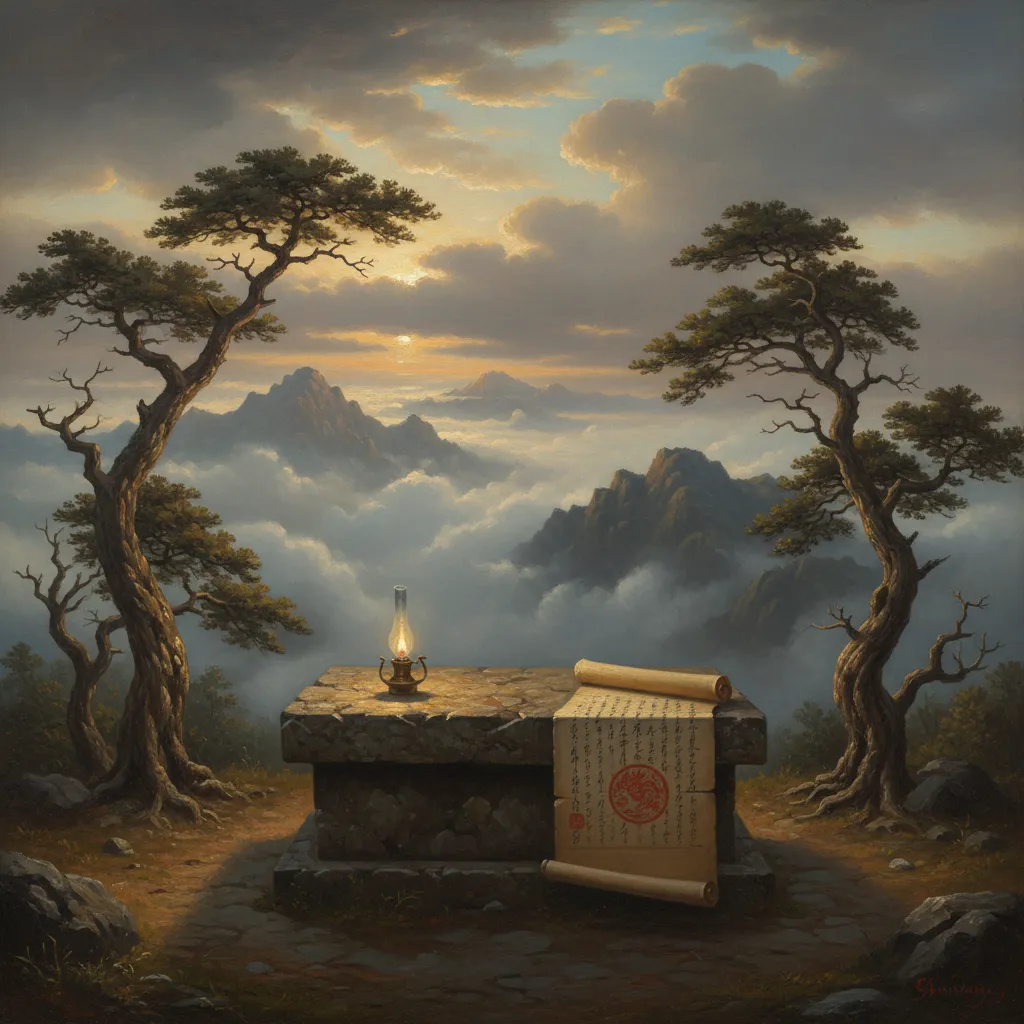 나라 불교의 독점에 맞서 싸웠지만, 허가는 죽고 7일 뒤에야 내려왔다