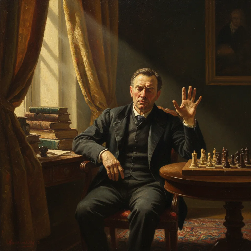 약을 끊고 스스로 광기를 논리로 이긴 사람