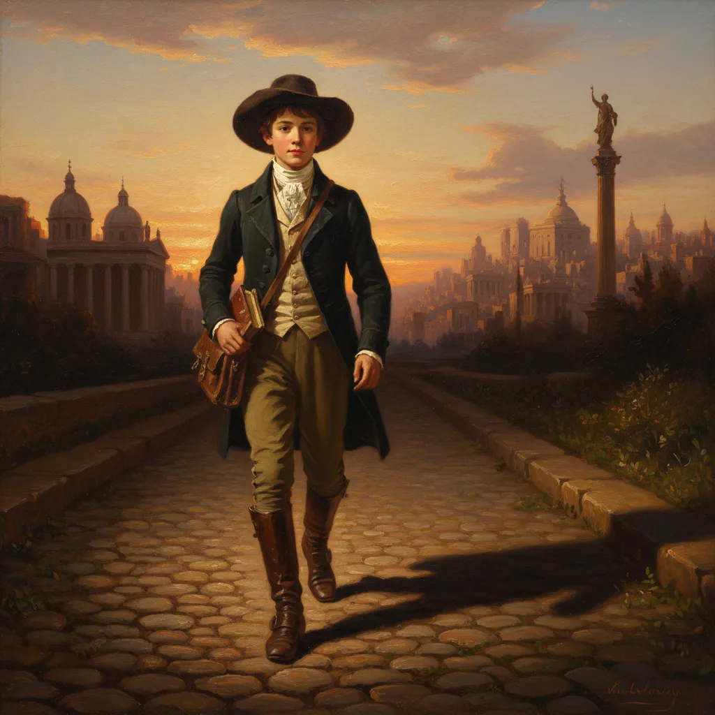 열여섯 살, 주머니에 수학책 한 권을 넣고 파리로