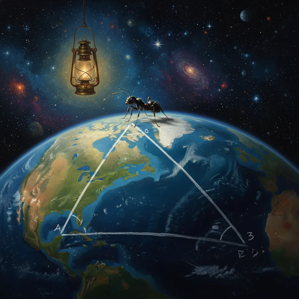 ## 종이 위의 개미는 지구가 둥근 걸 알 수 있을까?