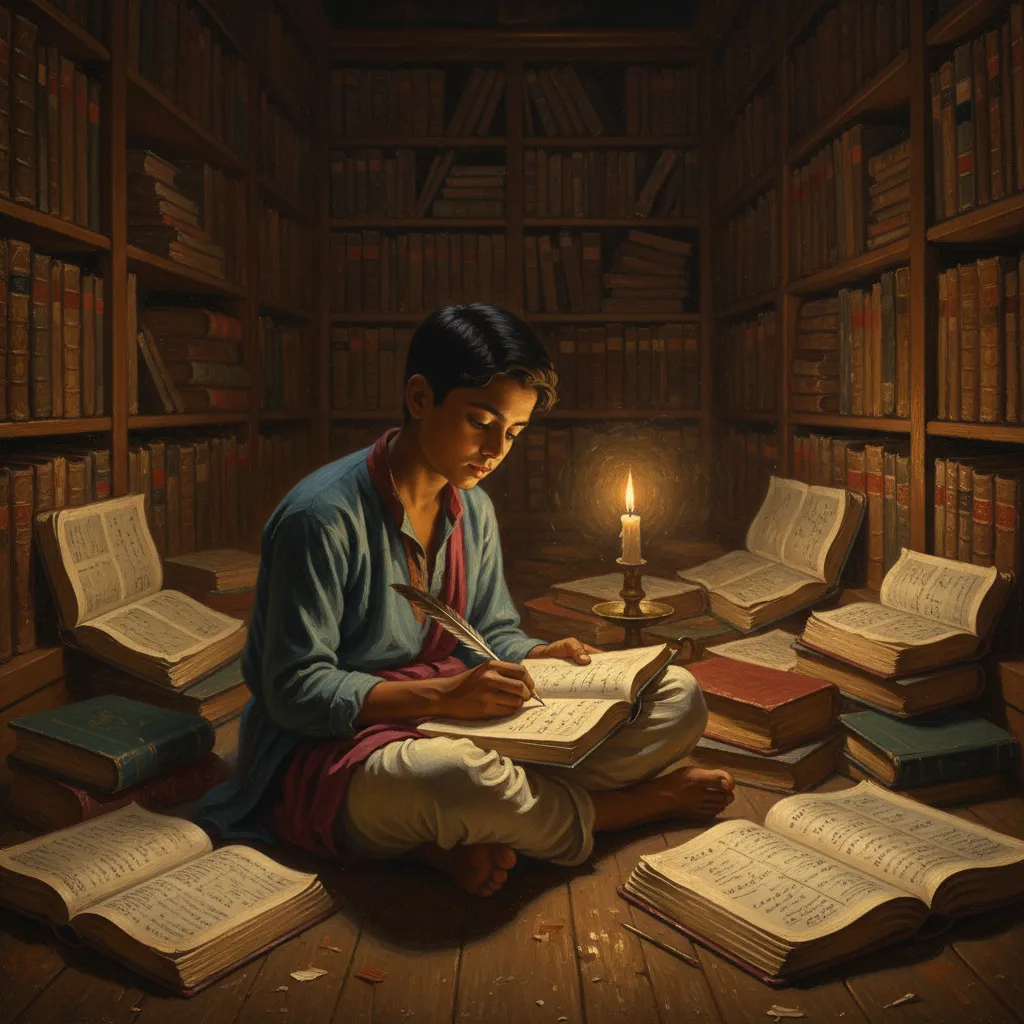 ## 쿰바코남의 낙제생, 공책을 채우다