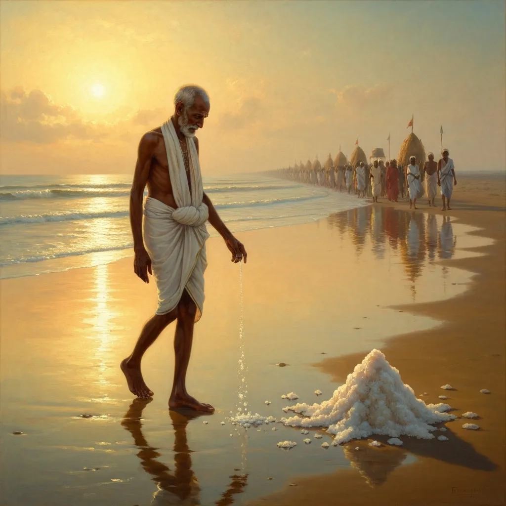 소금 한 줌이 제국을 흔들다