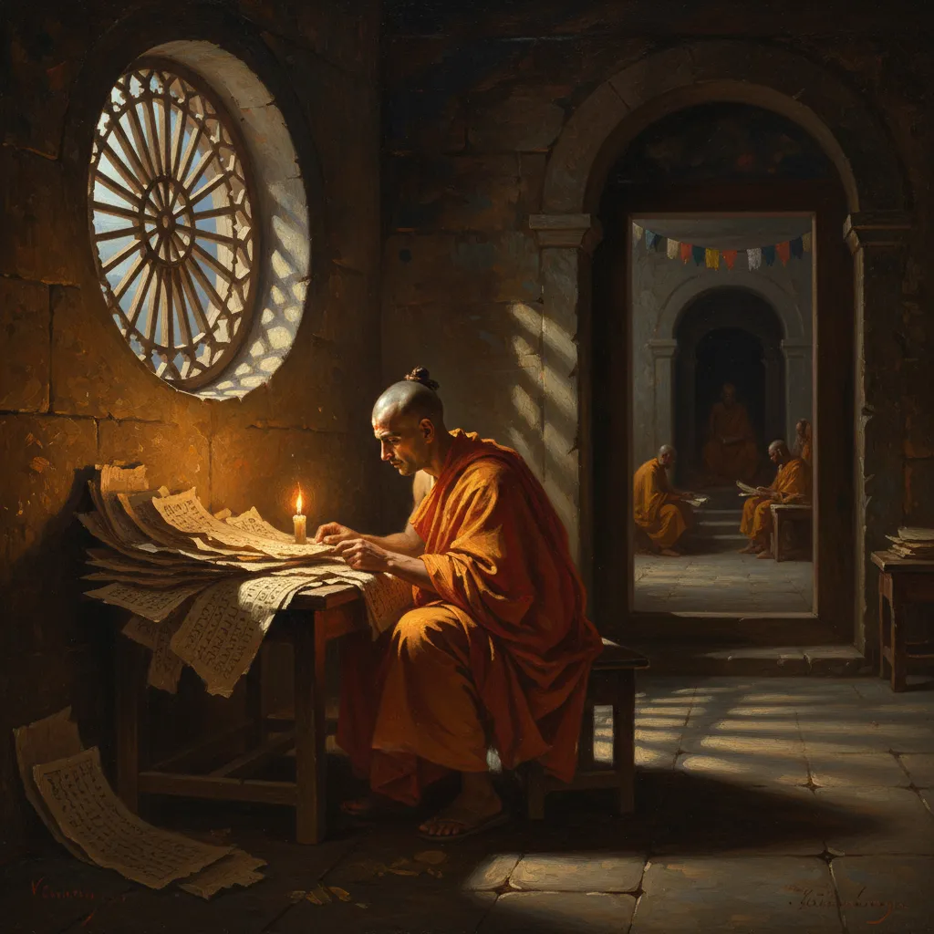 ## 적의 절에 숨어들다 — 스파이가 된 철학자