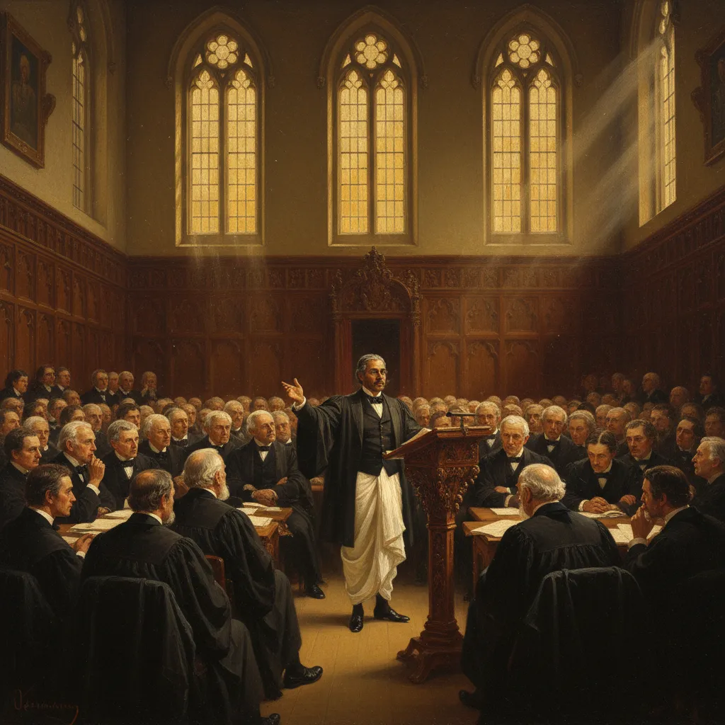 옥스퍼드 강단에서 영국인들이 박수를 친 이유