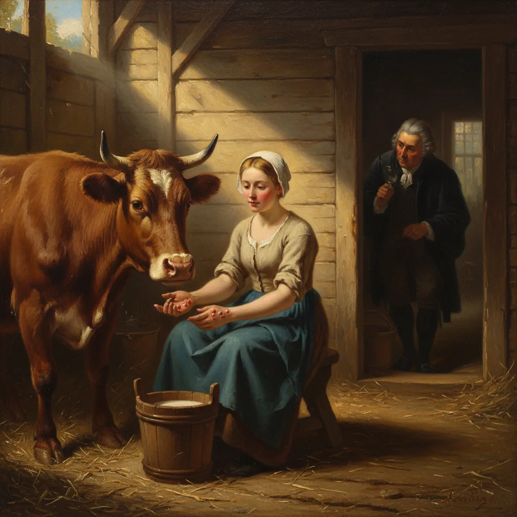 소젖 짜는 여인들의 비밀