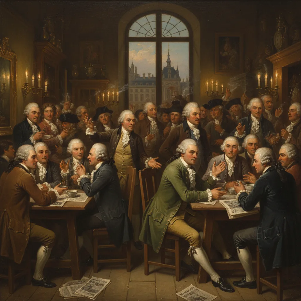 ## 왕도 못 막은 수다: 18세기 카페에서 무슨 일이 있었나