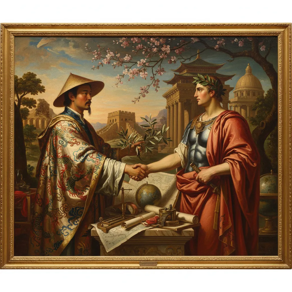 동양과 서양이 악수하는 지점