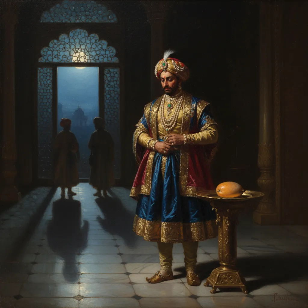 ## 아내의 밀회를 목격한 밤, 궁을 버리고 숲으로 들어가다