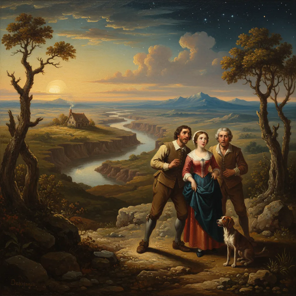 어느 날 갑자기, 집에서 2000리 떨어진 곳으로