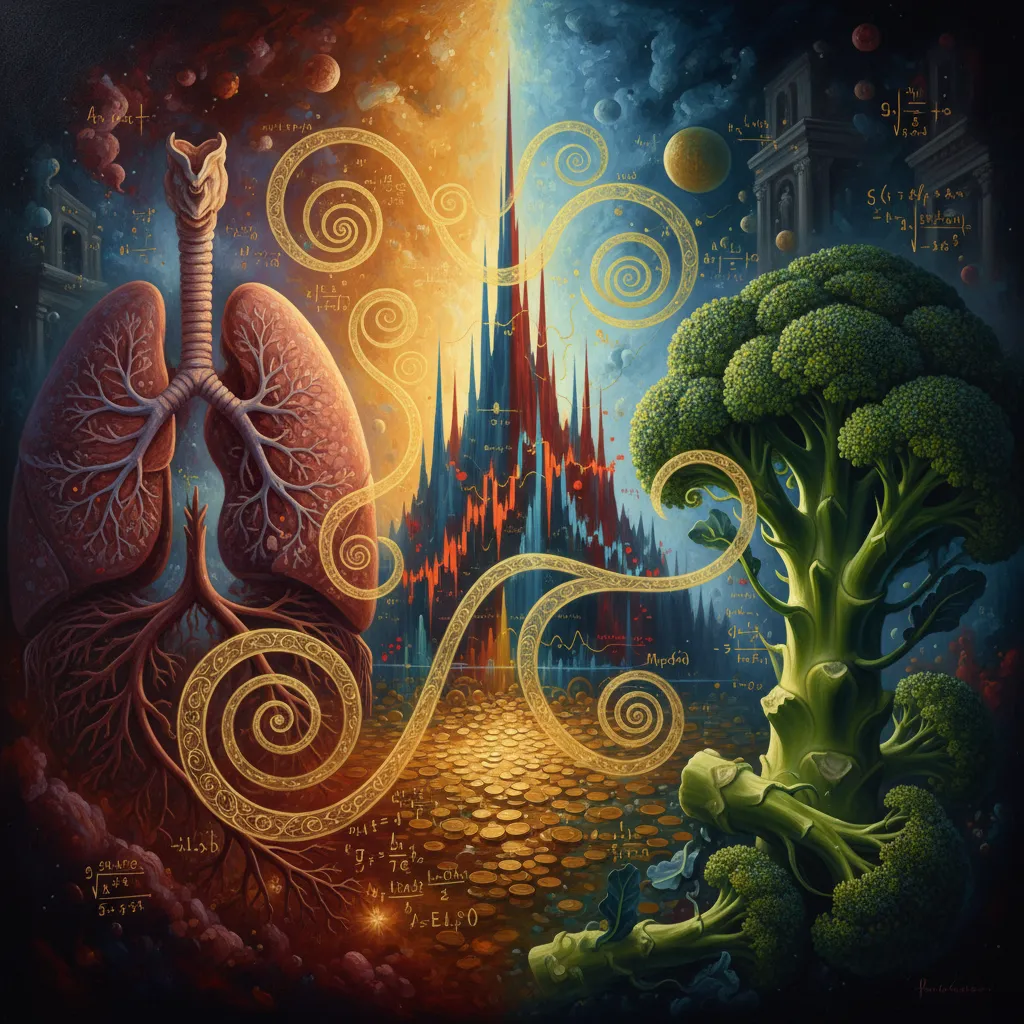 ## 주가 폭락과 폐의 기관지는 같은 수식으로 설명된다