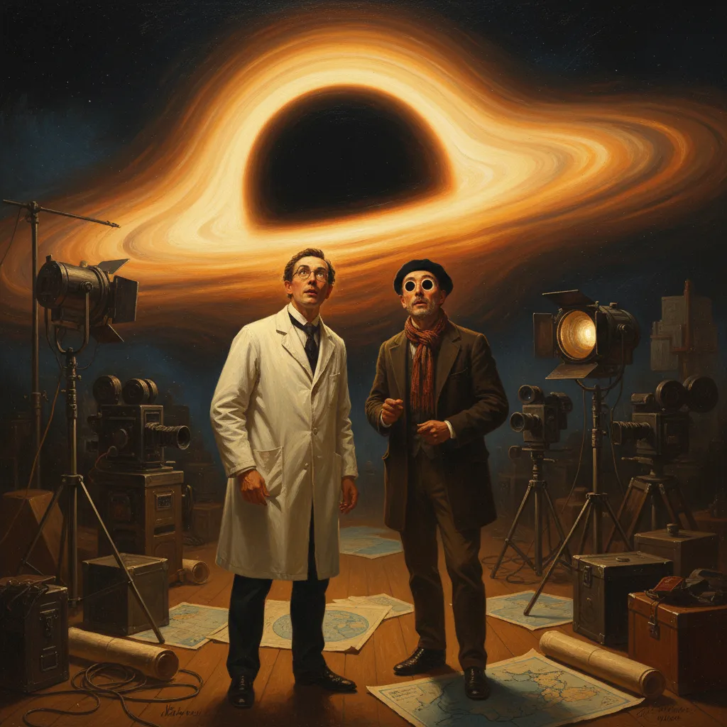 ## 할리우드가 노크했을 때: 인터스텔라의 블랙홀은 '계산'이었다