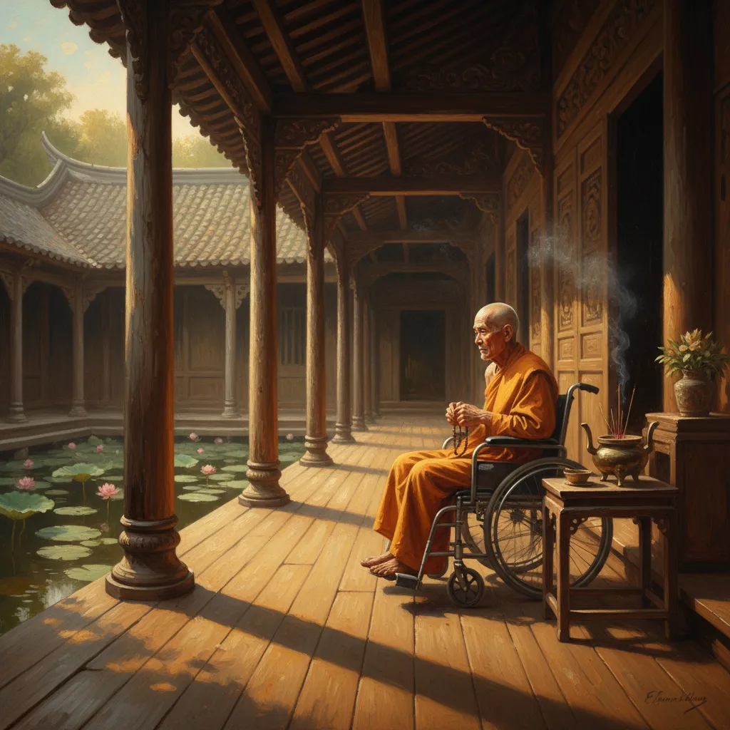 ## 39년 만에 뜨히에우 사원의 마루로 돌아오다