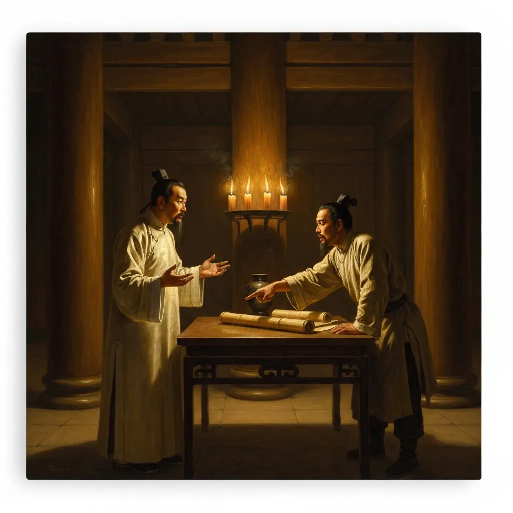 공자님, 저는 좀 다르게 생각합니다