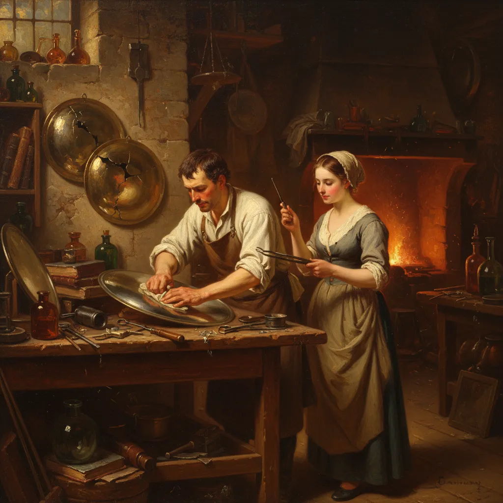 200번 넘게 거울을 갈다