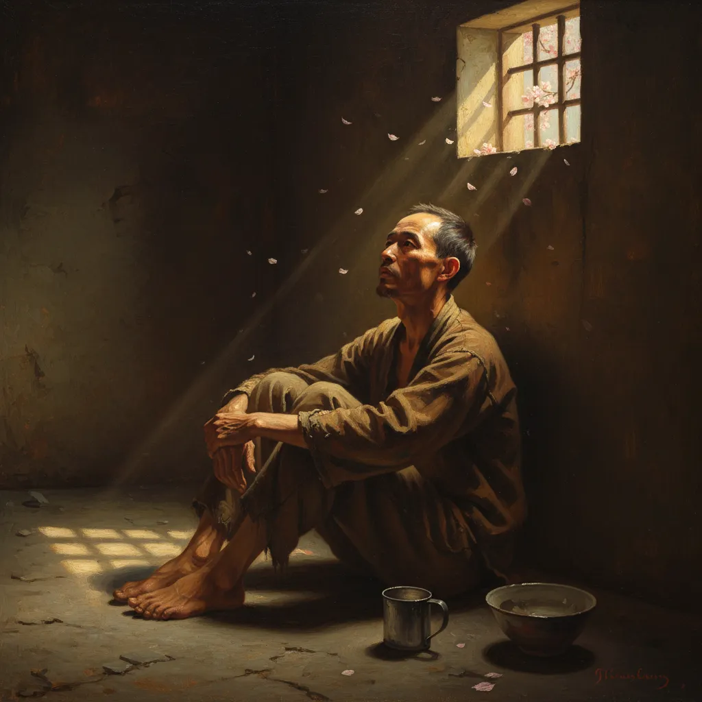 ## 항복 방송이 나온 뒤에도 그의 감방은 열리지 않았다