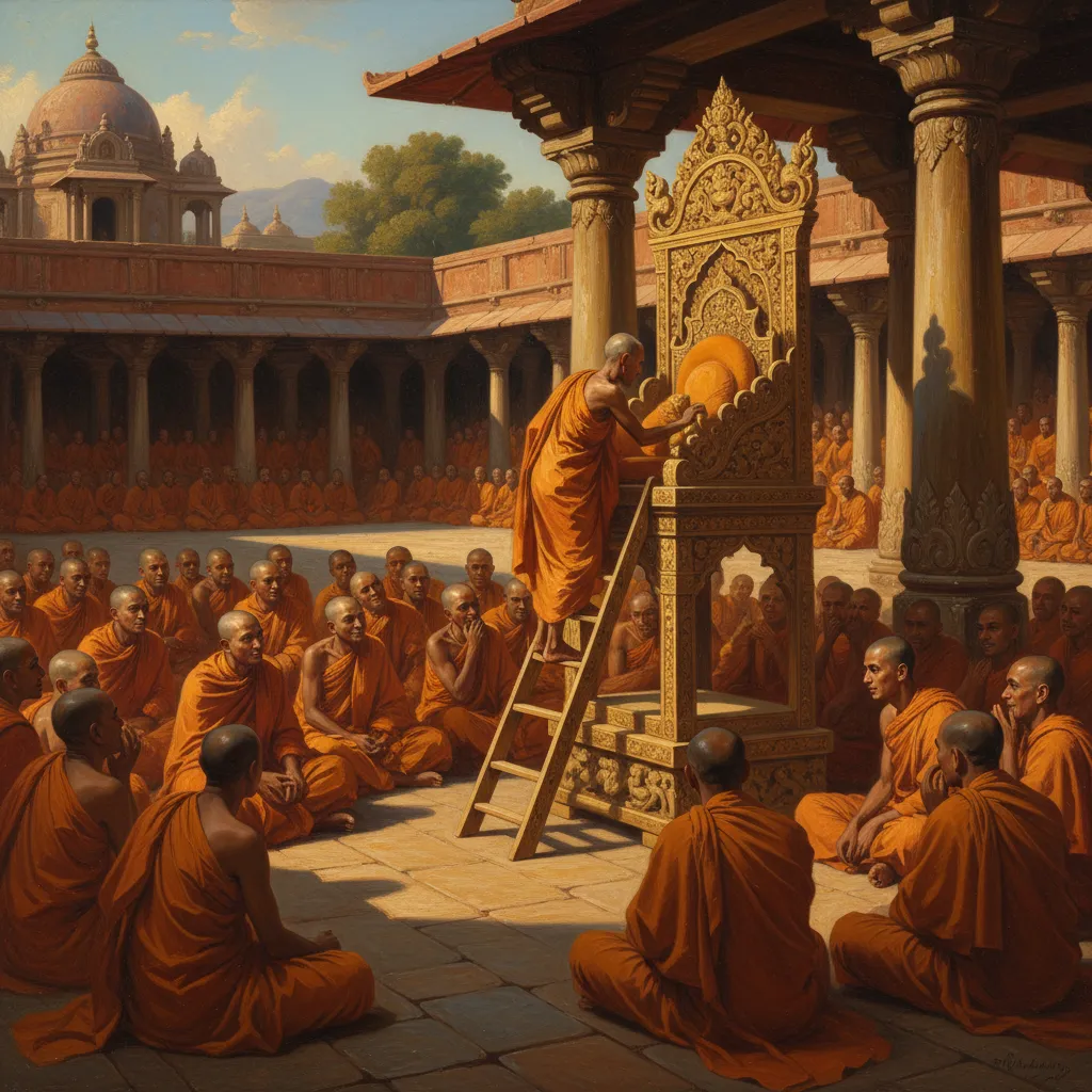 나란다의 수백 학승이 짠 굴욕의 강단