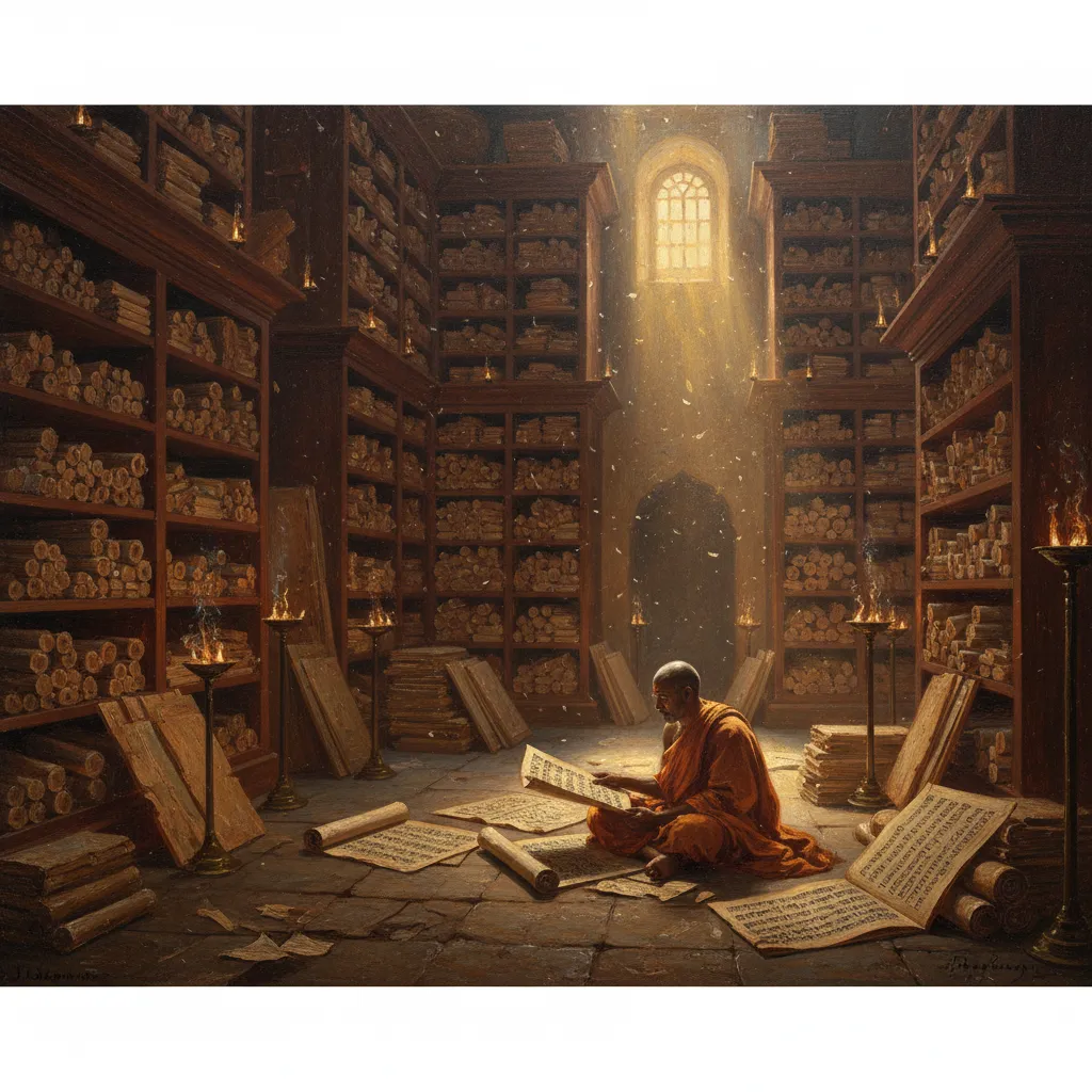 수백 편의 우파니샤드가 서로 모순을 외치고 있었다