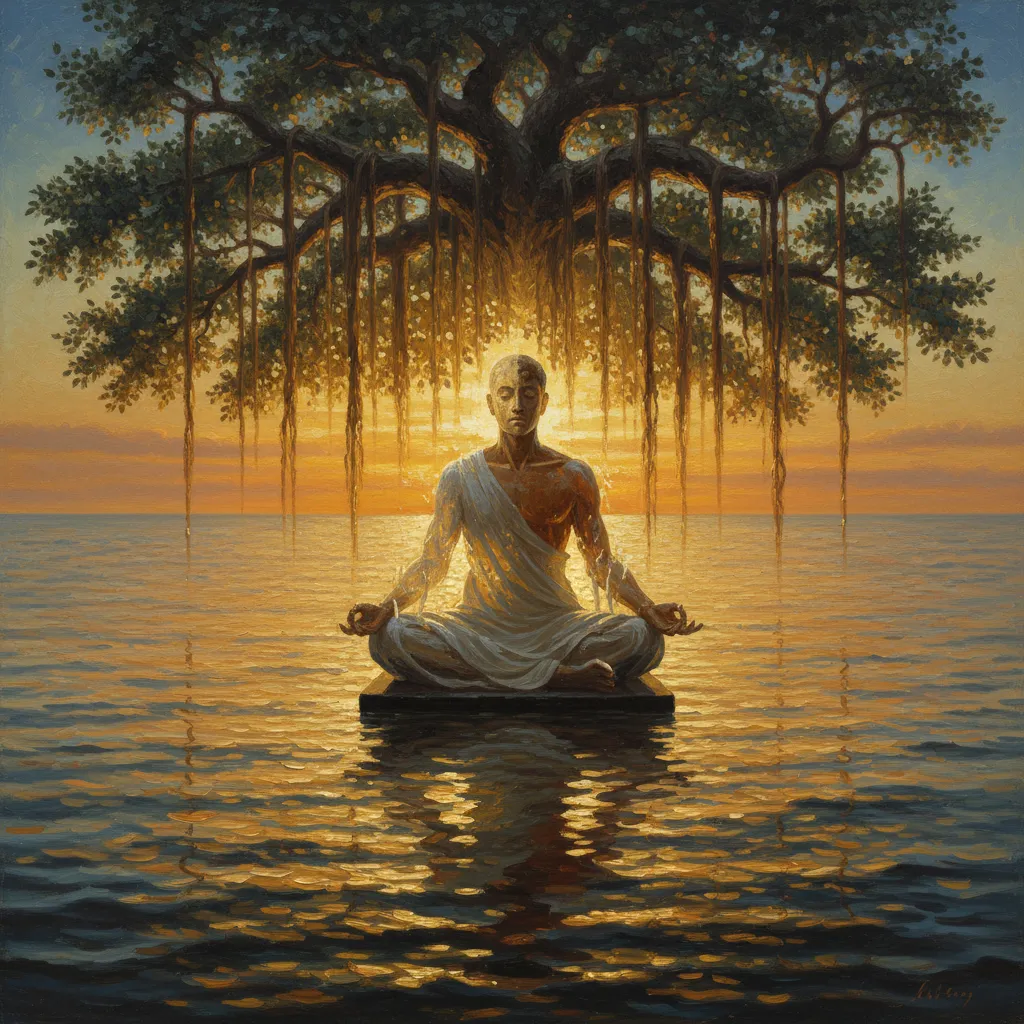 ## 물 위의 소금처럼 — 삼매에 빠진 사람의 세계