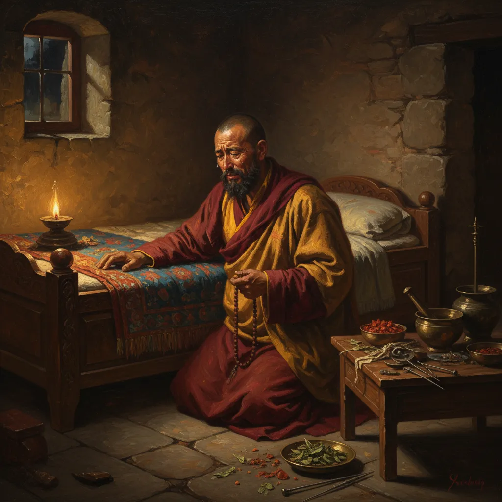 ## 환자를 고치던 손이 염주를 쥐기까지