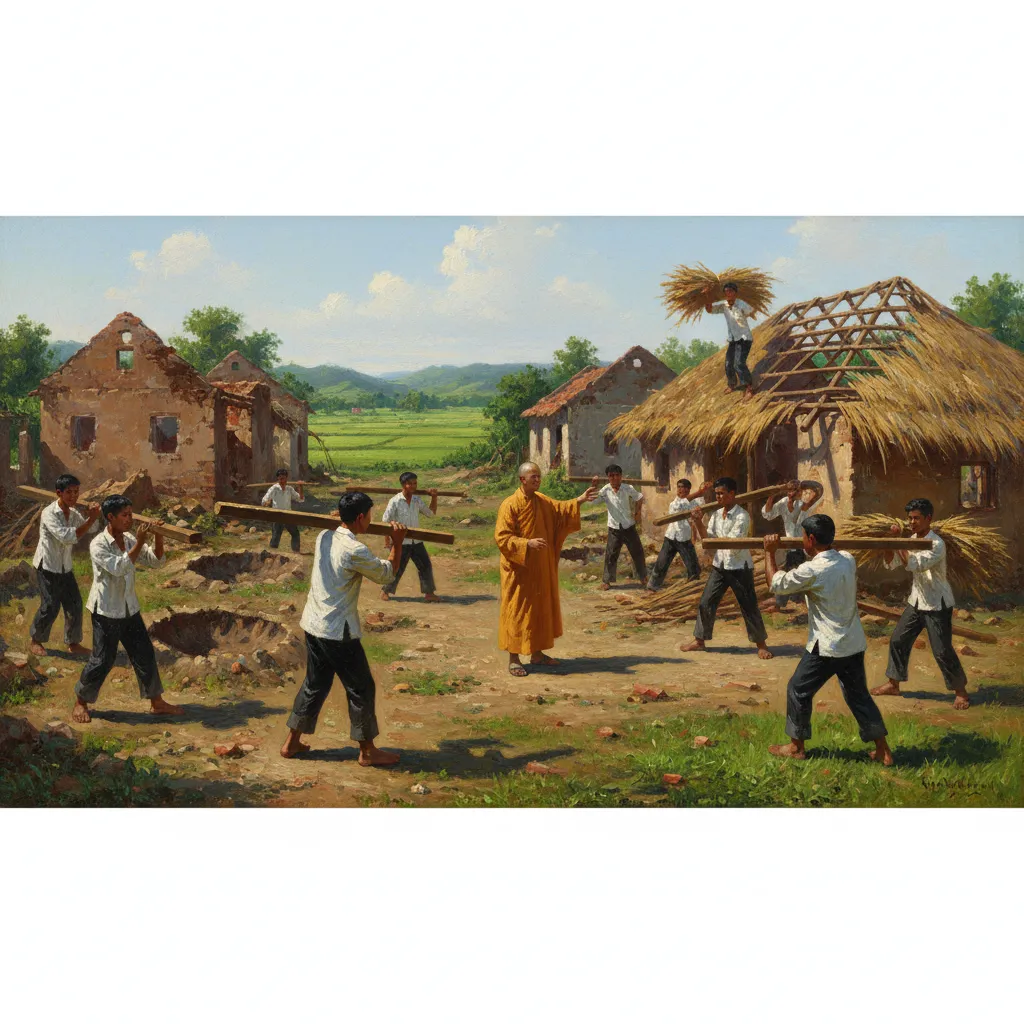 ## 폭탄이 떨어진 자리에 학교를 세우다