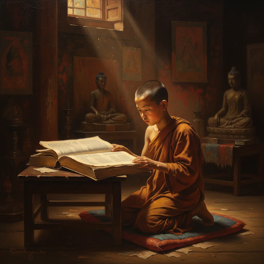 가난한 절집 아이, 깨달음 대신 영어사전을 펼치다