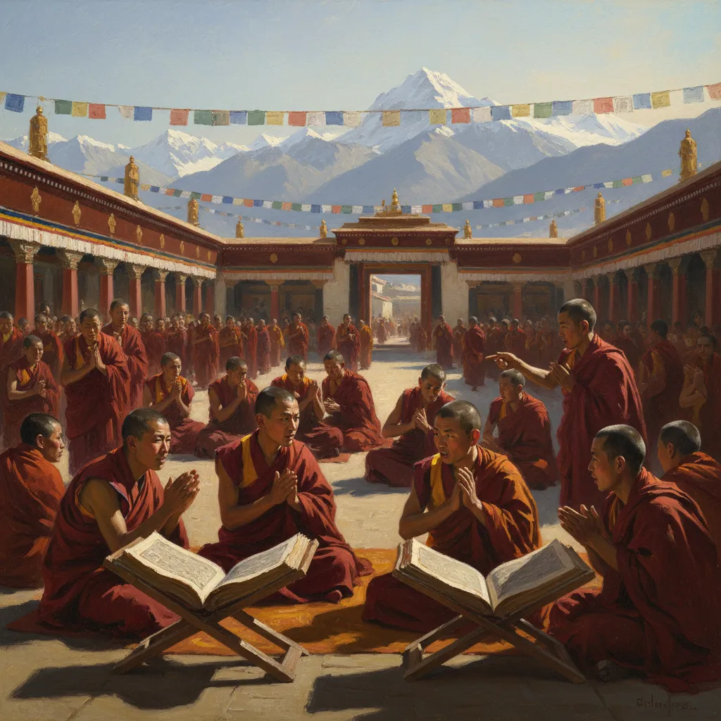 ## 인도에서 잊힌 책이 티베트 승원의 첫 번째 교과서가 되기까지