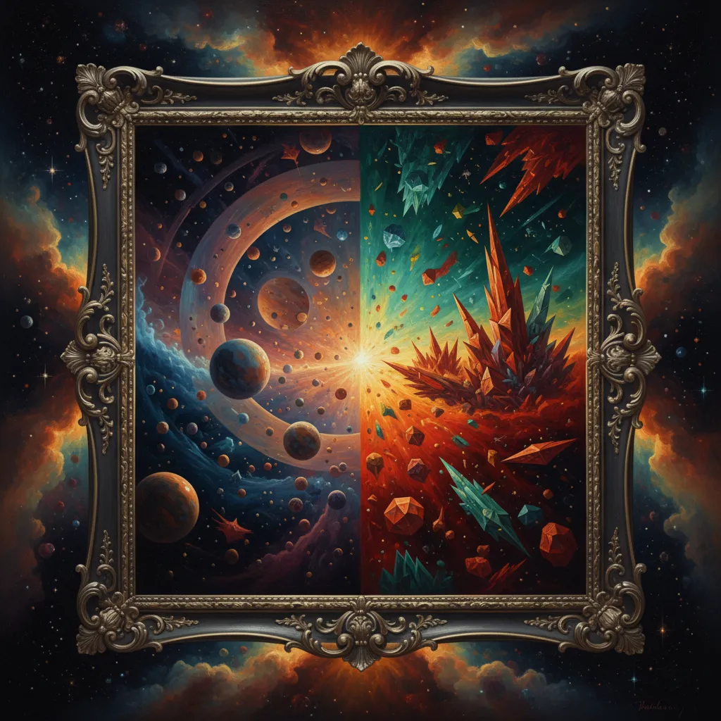 ## 거울 속에 숨은 우주의 쌍둥이 구조를 찾아내다