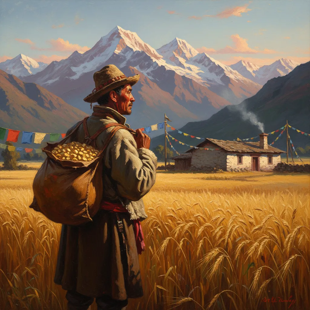 보리밭에서 시작된 갈증 — 왜 농부가 인도행을 결심했을까