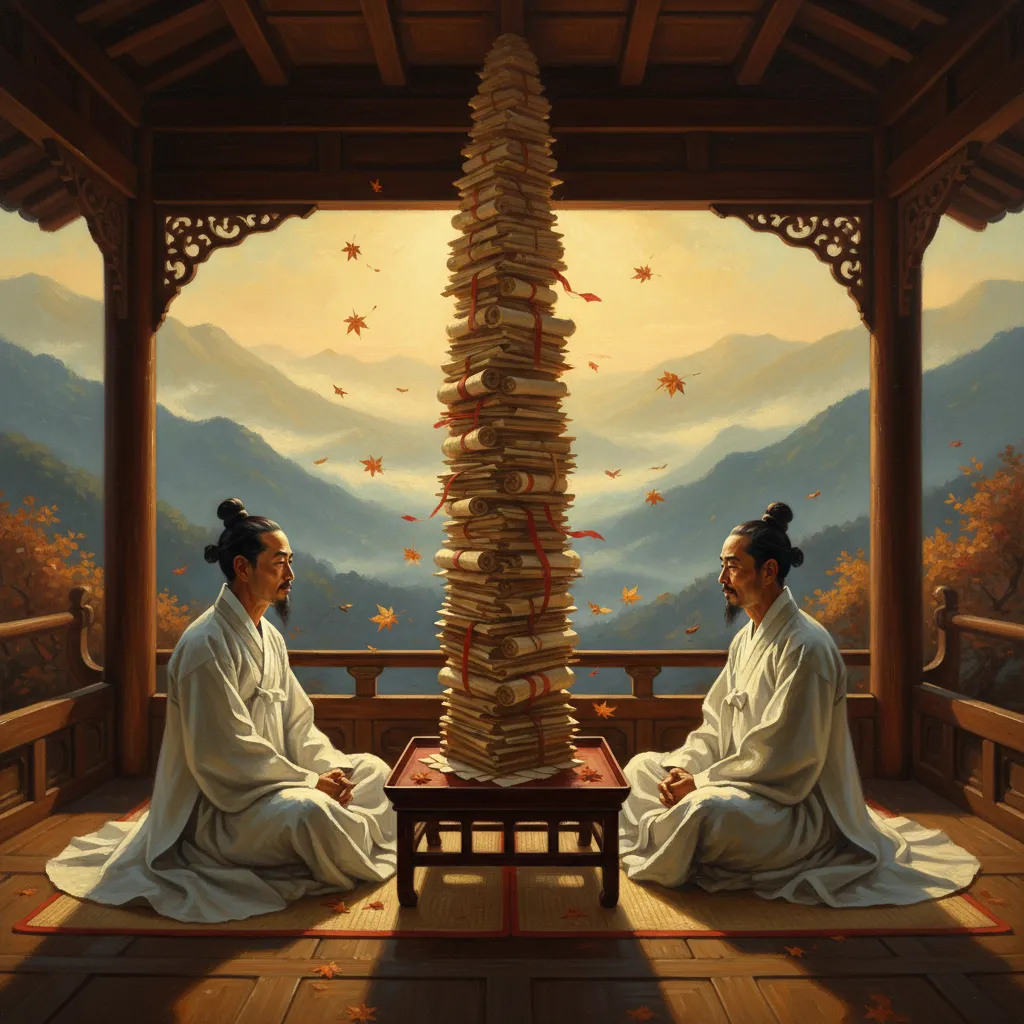 ## 편지 한 통이 8년짜리 논쟁이 되다 — 퇴계 vs 고봉의 철학 배틀