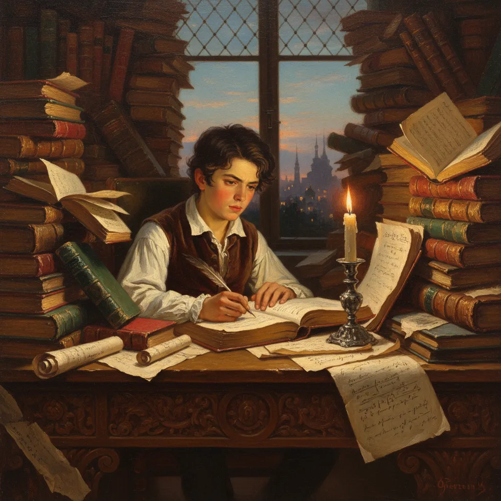 토리노의 소년, 혼자서 수학을 삼키다