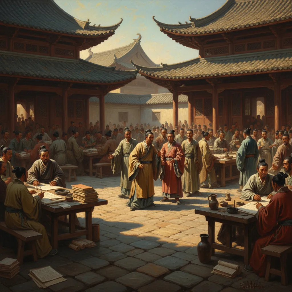 ## 직하학궁, 천 명의 학자가 녹을 받던 거리