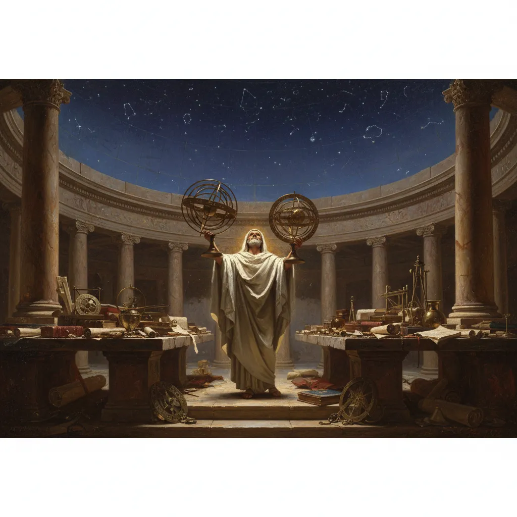 지구를 우주의 중심에 놓았는데, 별이 정말 예측한 자리에 떴다