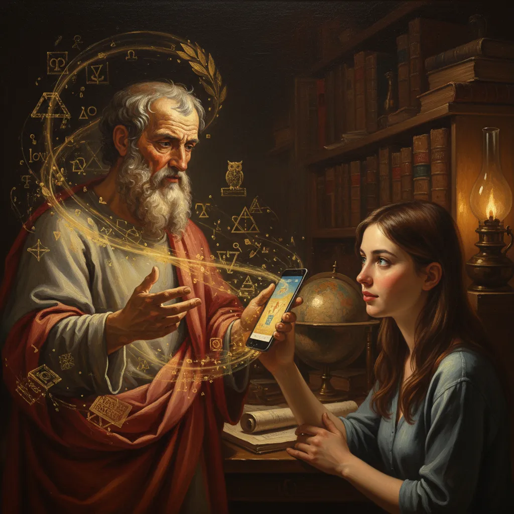 스마트폰 속에 살아있는 2천 년 전의 생각