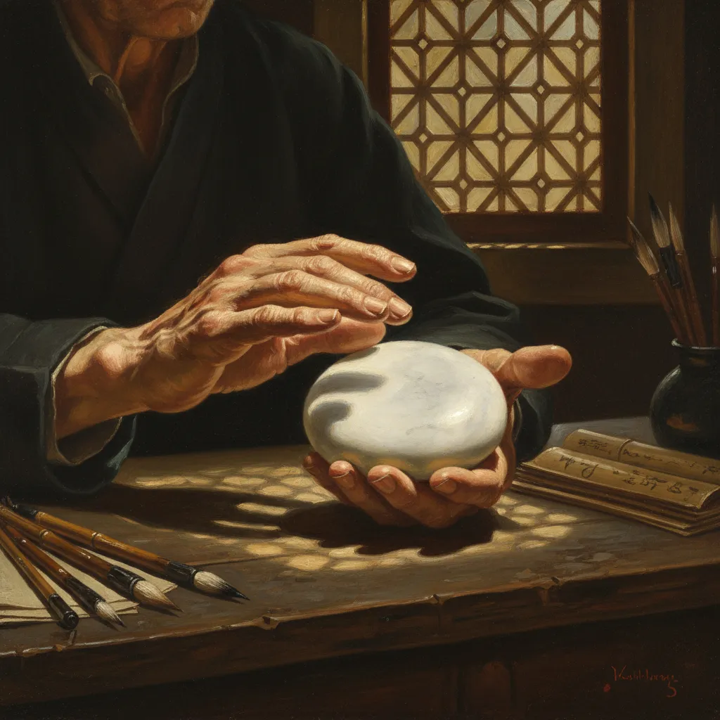 돌은 단단하면서 동시에 희지 않다