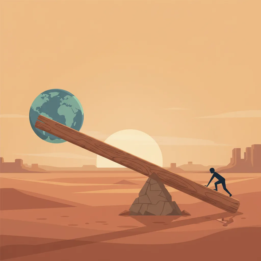 지구를 들어 올릴 수 있다고요?