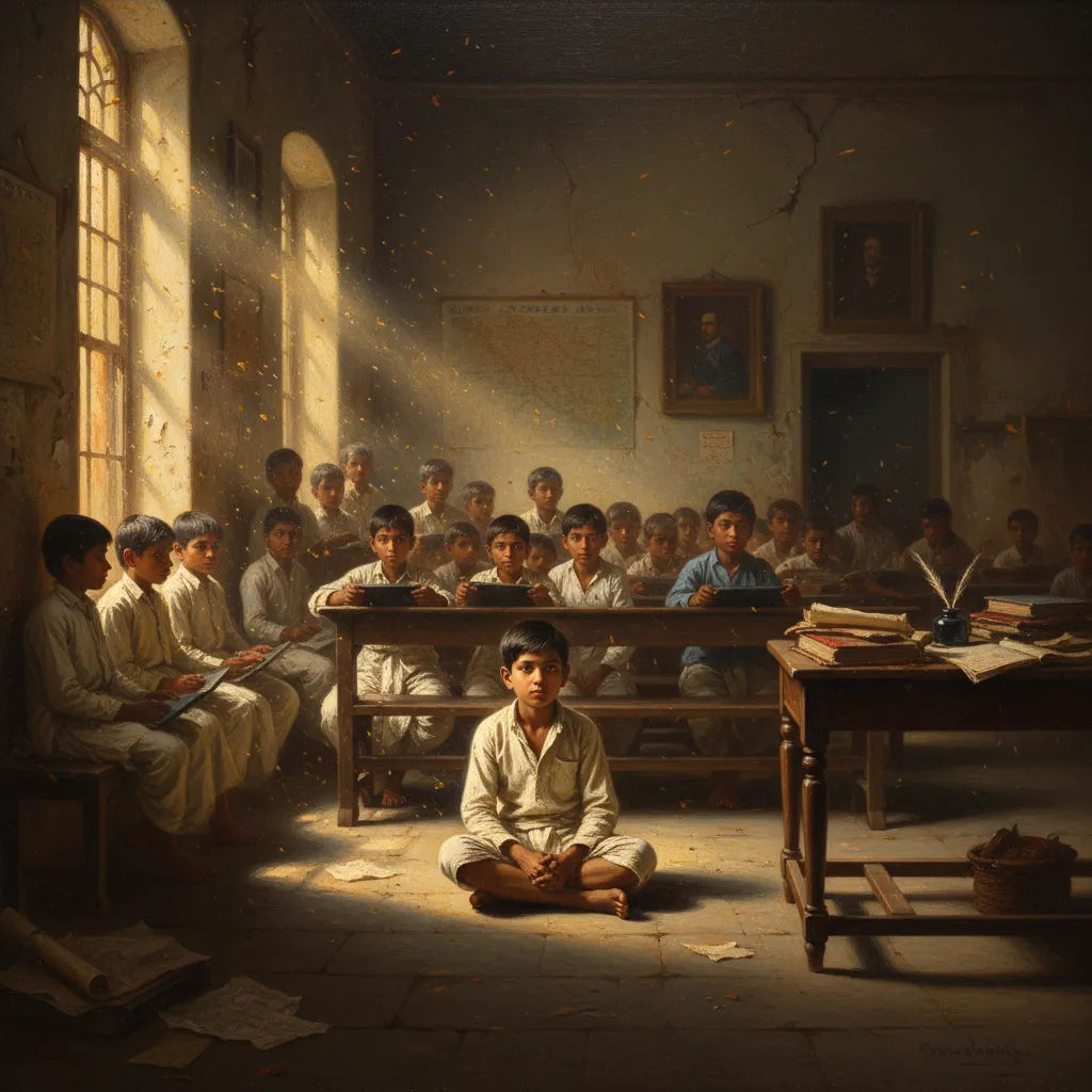 물도 마실 수 없는 아이들이 있었다