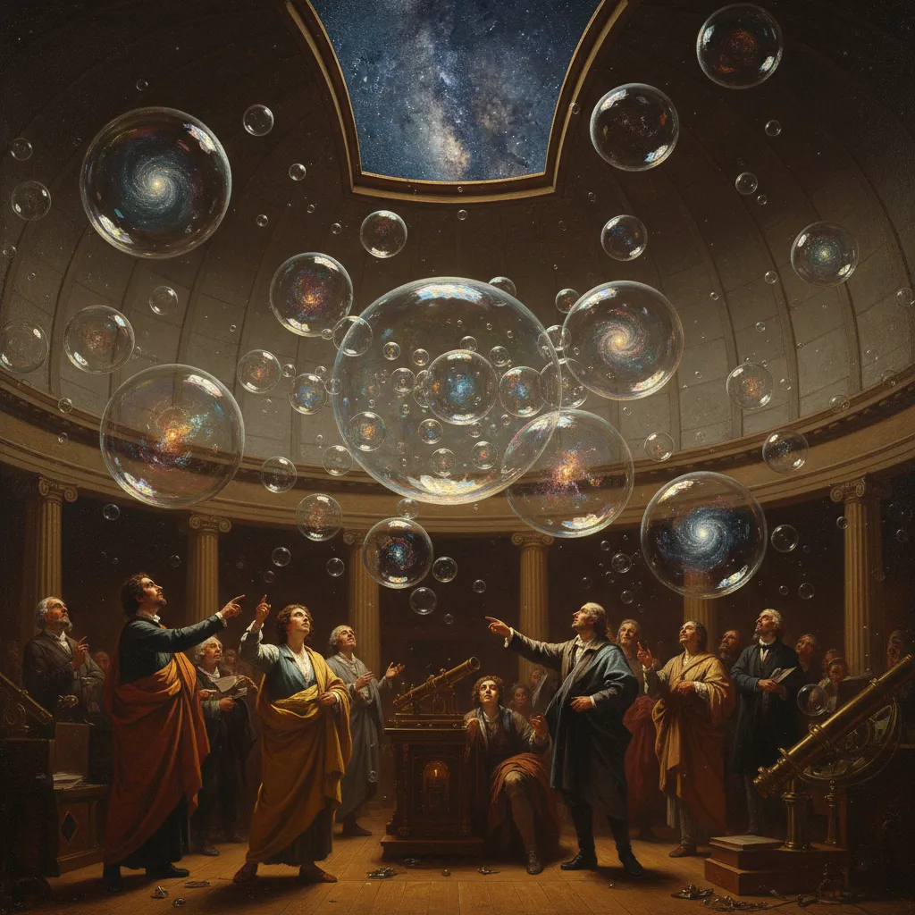 ## 비누방울의 수학이 우주의 형태를 설명할 줄은 아무도 몰랐다