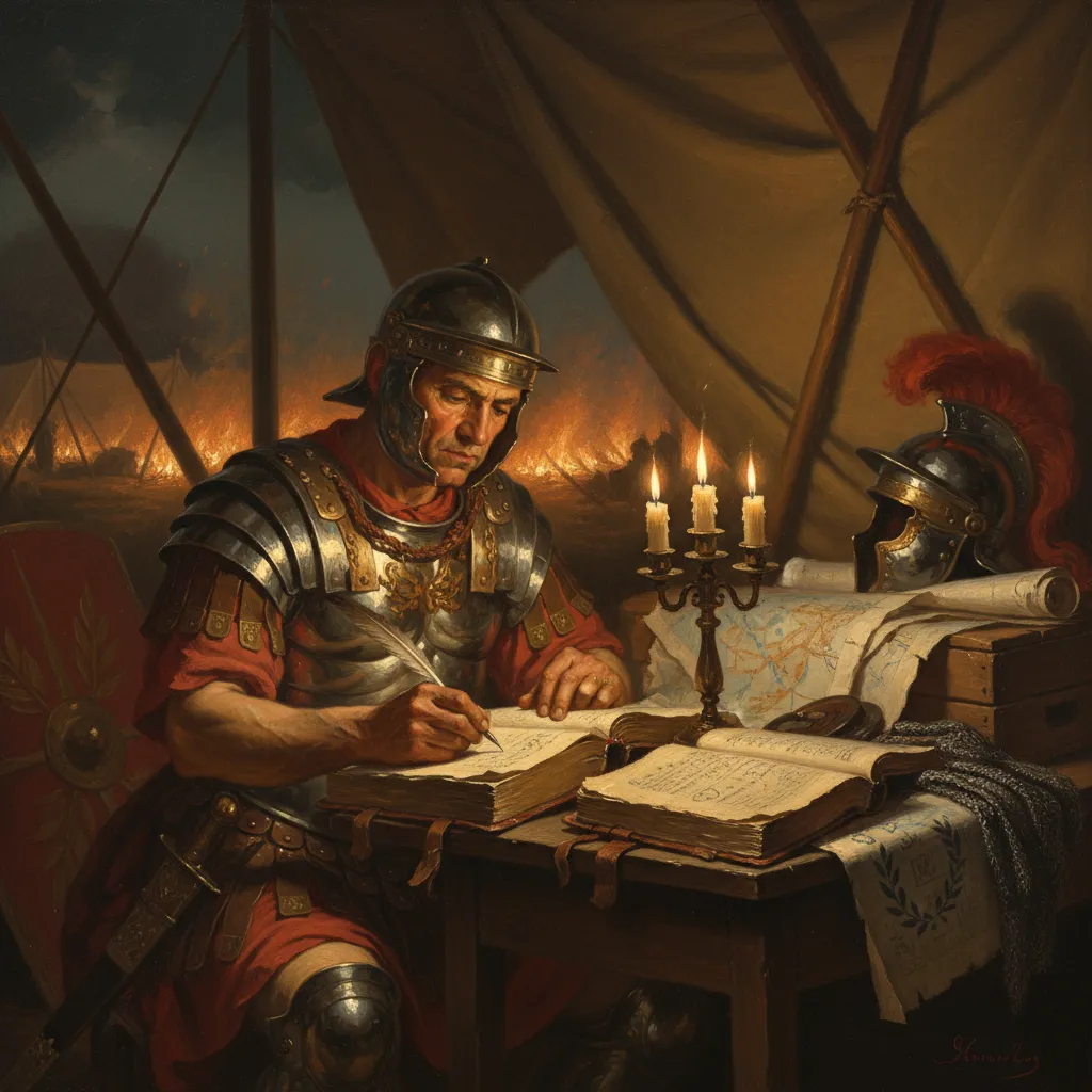 황제 마르쿠스 아우렐리우스의 일기장에 남은 이름