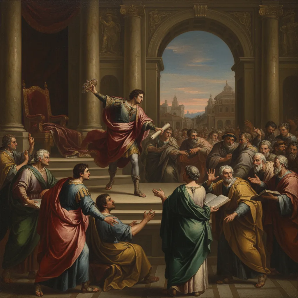 왕자의 자리를 박차고 논쟁터로 간 사람