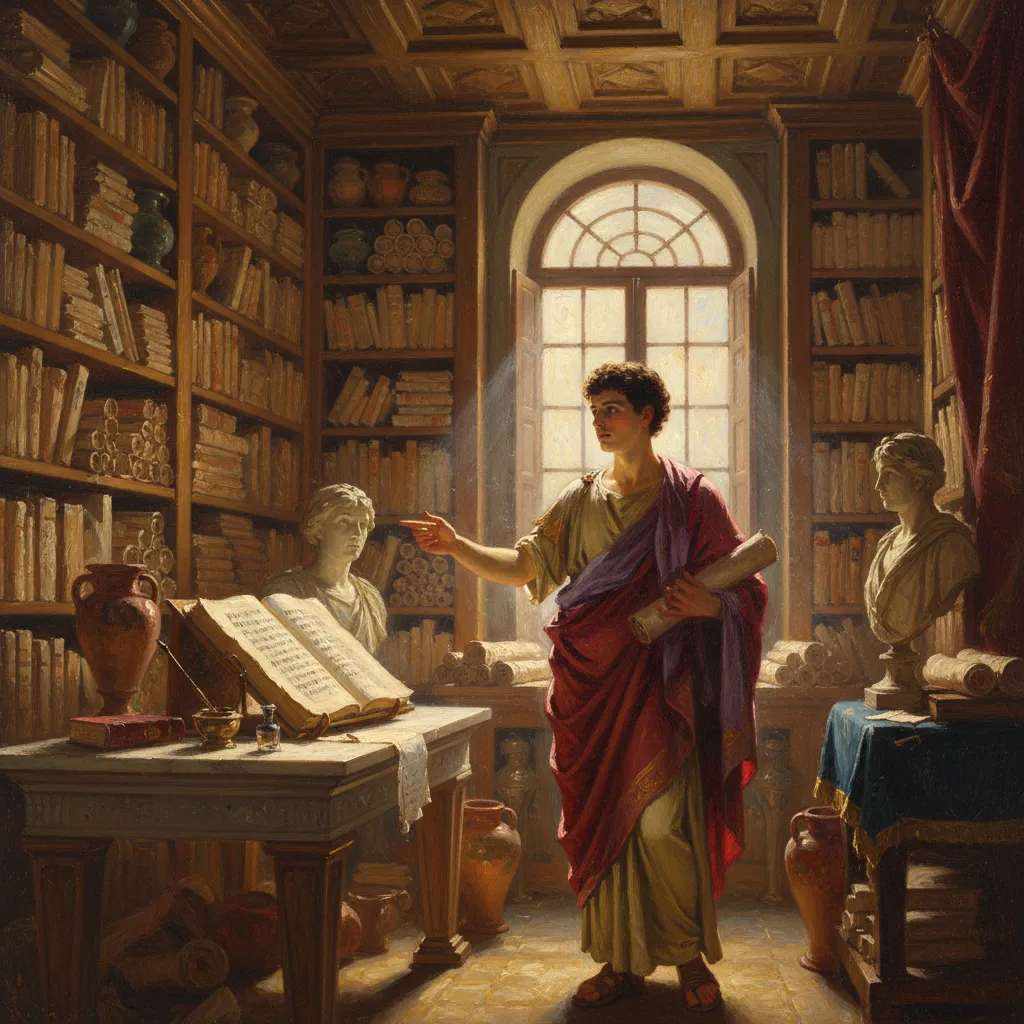 ## 열여덟 살 고아가 로마 원로원의 마지막 거인이 되기까지