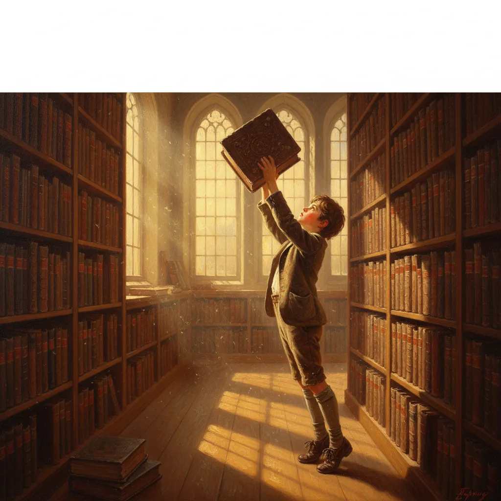 열 살짜리가 도서관에서 집어 든 책 한 권이 인생 전체를 결정했다