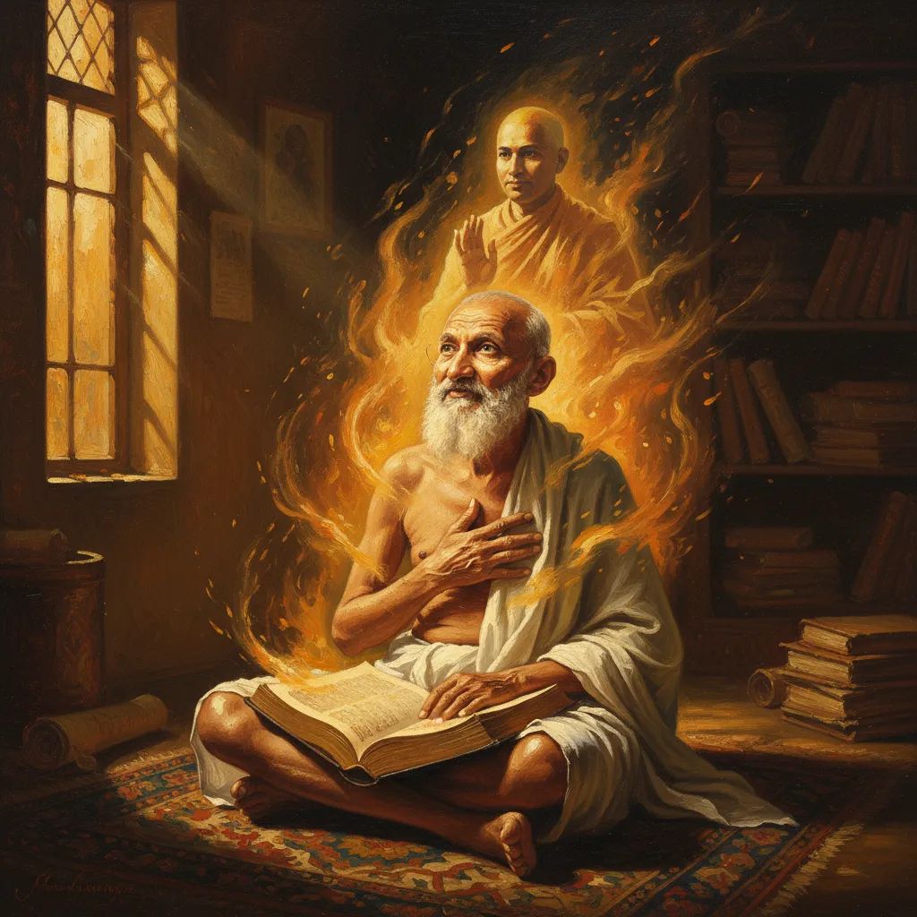 간디가 비베카난다를 읽고 "불이 붙었다"고 말한 까닭